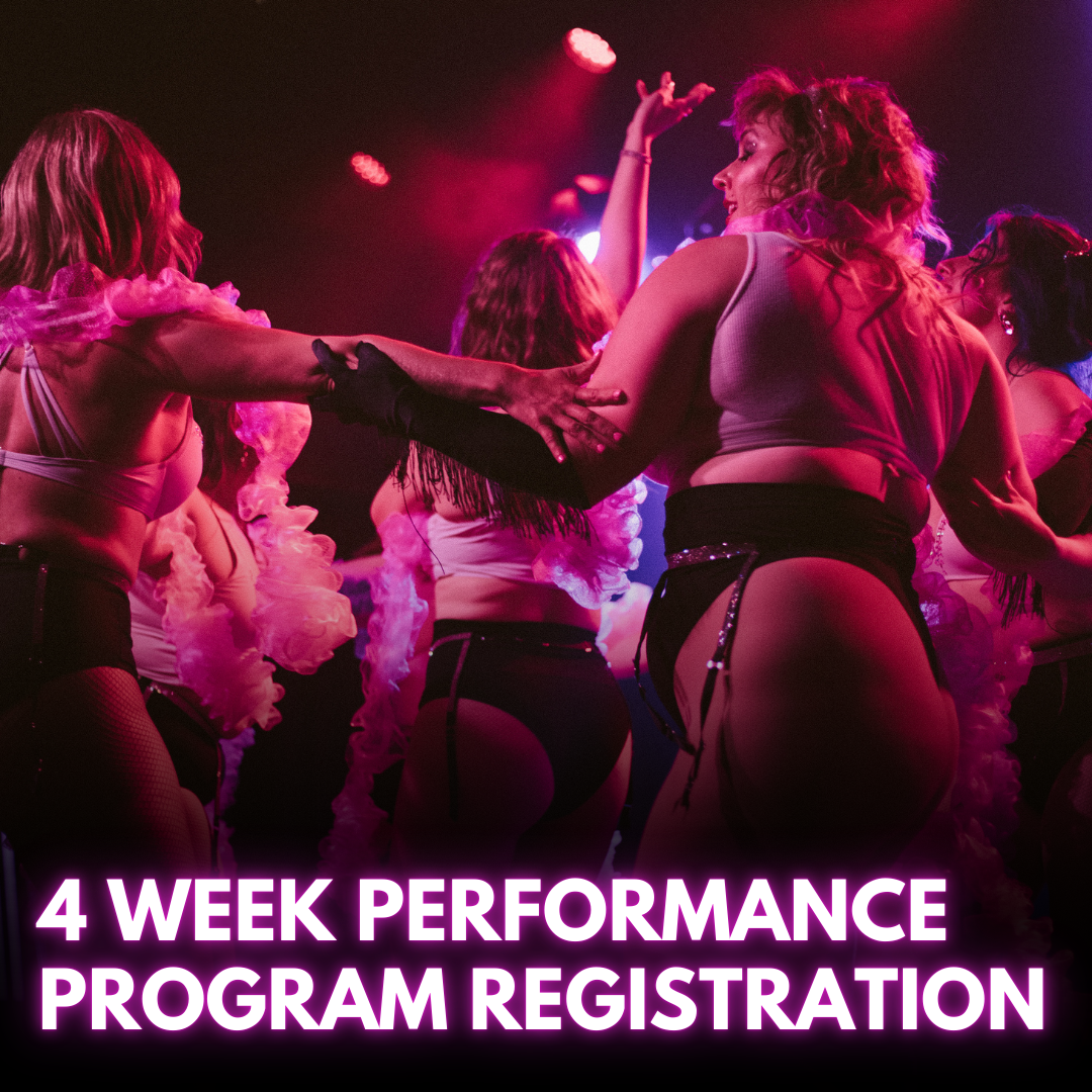 4 Week Dance Performance Program Registration (Fall 2025)