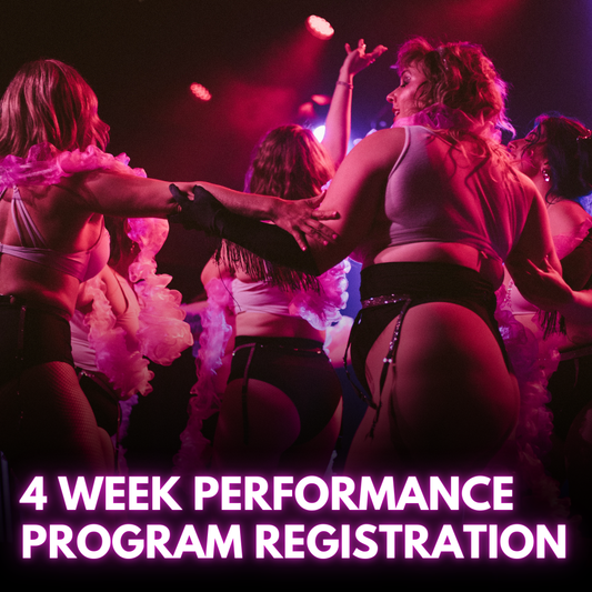 4 Week Dance Performance Program Registration (Fall 2025)