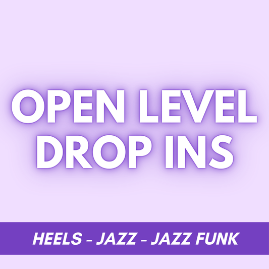 OPEN LEVEL DROP INS