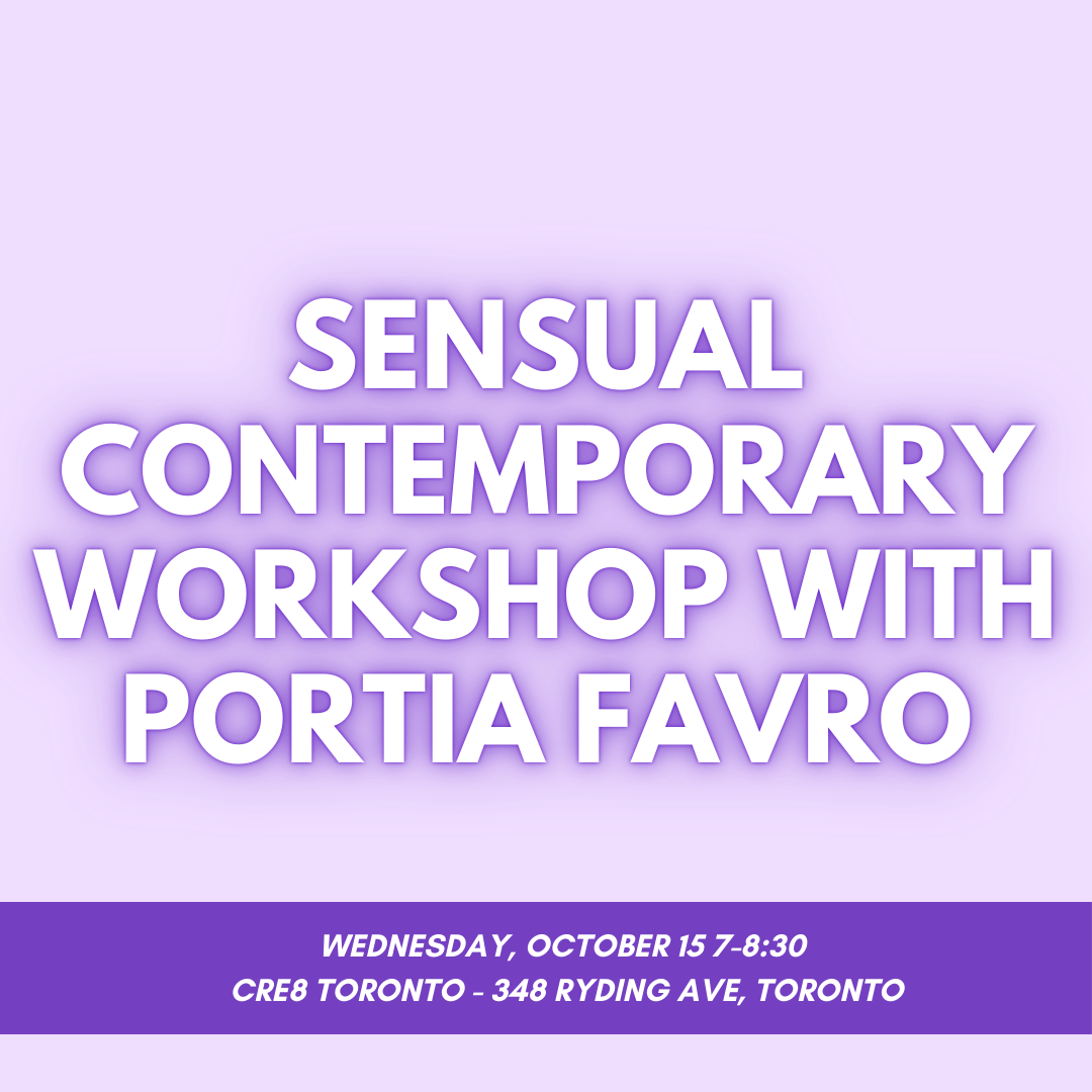 OPEN LEVEL WORKSHOPS WITH SPECIAL GUEST: PORTIA FAVRO!