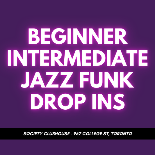 BEGINNER INTERMEDIATE JAZZ FUNK DROP IN