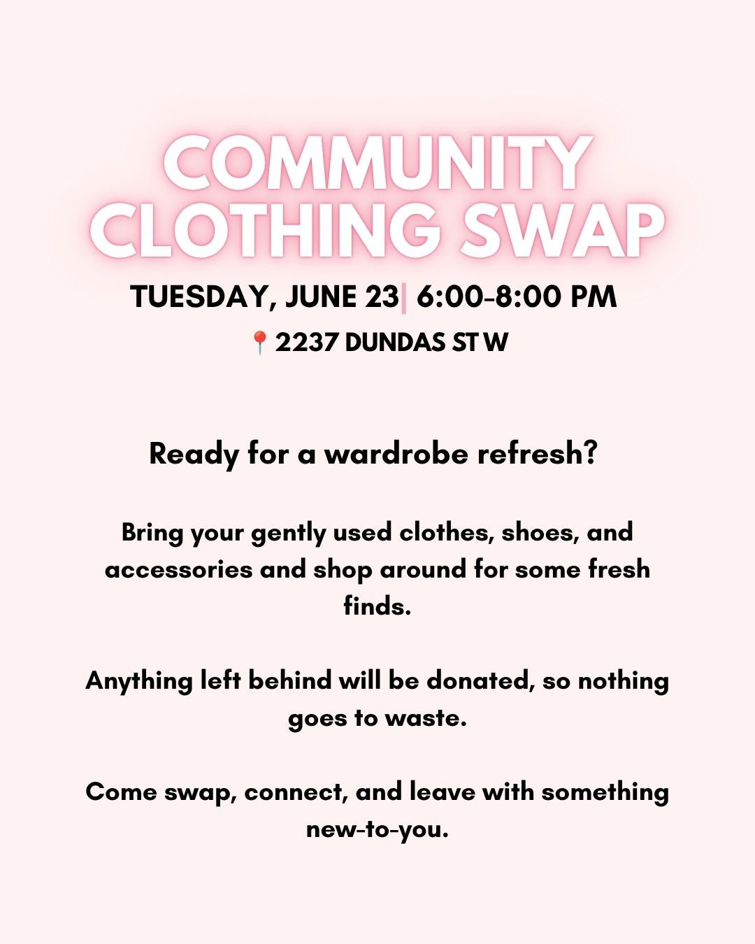 Community Clothing Swap